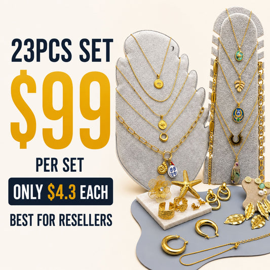 23PCS Coastal Charm Set