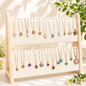 23PCS Gemstone Necklace Bundle wholesale jewelry bundle