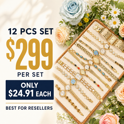 12PCS Watch Bracelet Bundle wholesale jewelry bundle