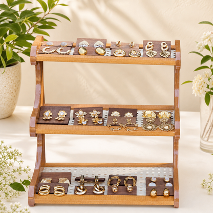 24PCS Gold Earring Bundle wholesale jewelry bundle