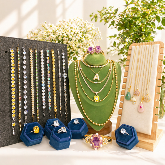 26PCS Boutique Jewelry Bundle wholesale jewelry bundle