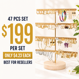 47PCS Earring Bundle wholesale jewelry bundle
