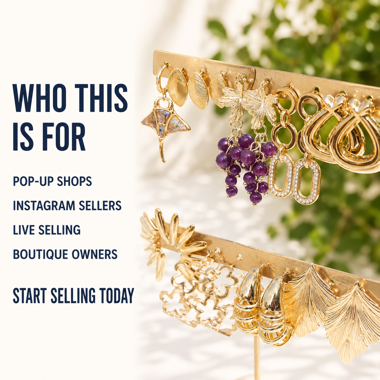47PCS Earring Bundle wholesale jewelry bundle