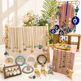 51PCS Evil Eye Jewelry Bundle wholesale jewelry bundle