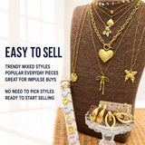 23PCS Gold Filled Jewelry Bundle wholesale jewelry bundle
