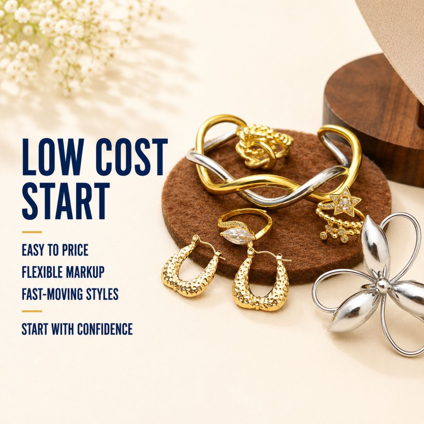 24PCS Gold Filled Evil Eye Chain Jewelry Set