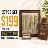 27PCS CZ Tennis Jewelry Bundle wholesale jewelry bundle