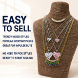 27PCS CZ Tennis Jewelry Bundle wholesale jewelry bundle
