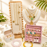 22PCS Trendy Jewelry Bundle wholesale jewelry bundle