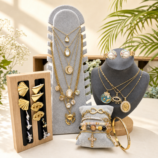 23PCS Mixed Jewelry Bundle wholesale jewelry bundle