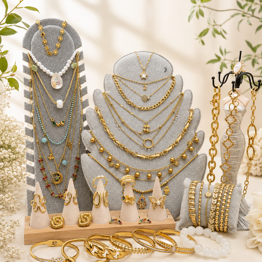 42PCS Boutique Jewelry Bundle wholesale jewelry bundle