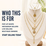 Celestial Statement Jewelry Set