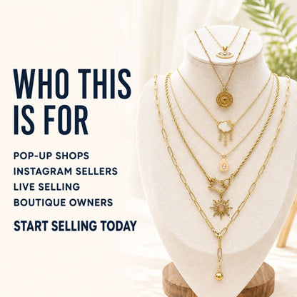 Celestial Statement Jewelry Set