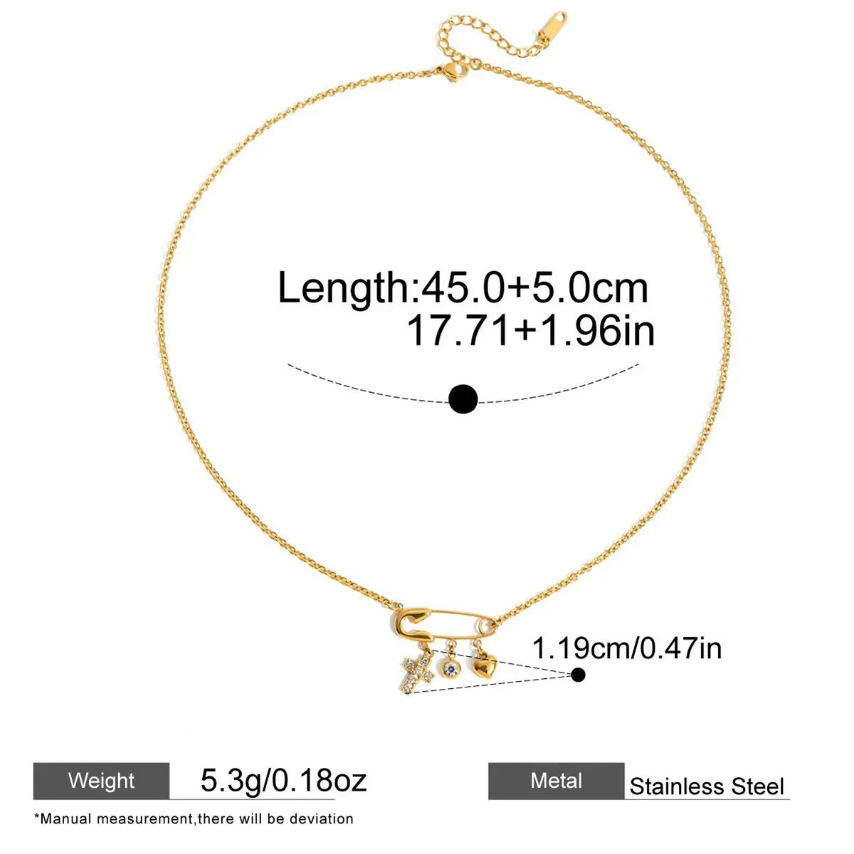Assorted Charm Layered Necklaces — design overview 05