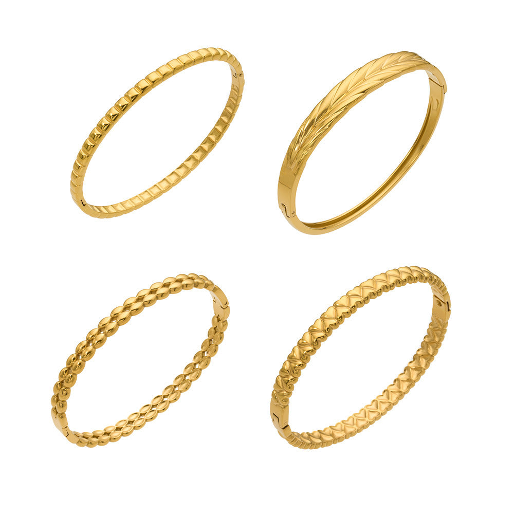 Textured Open Bangle — design overview 05