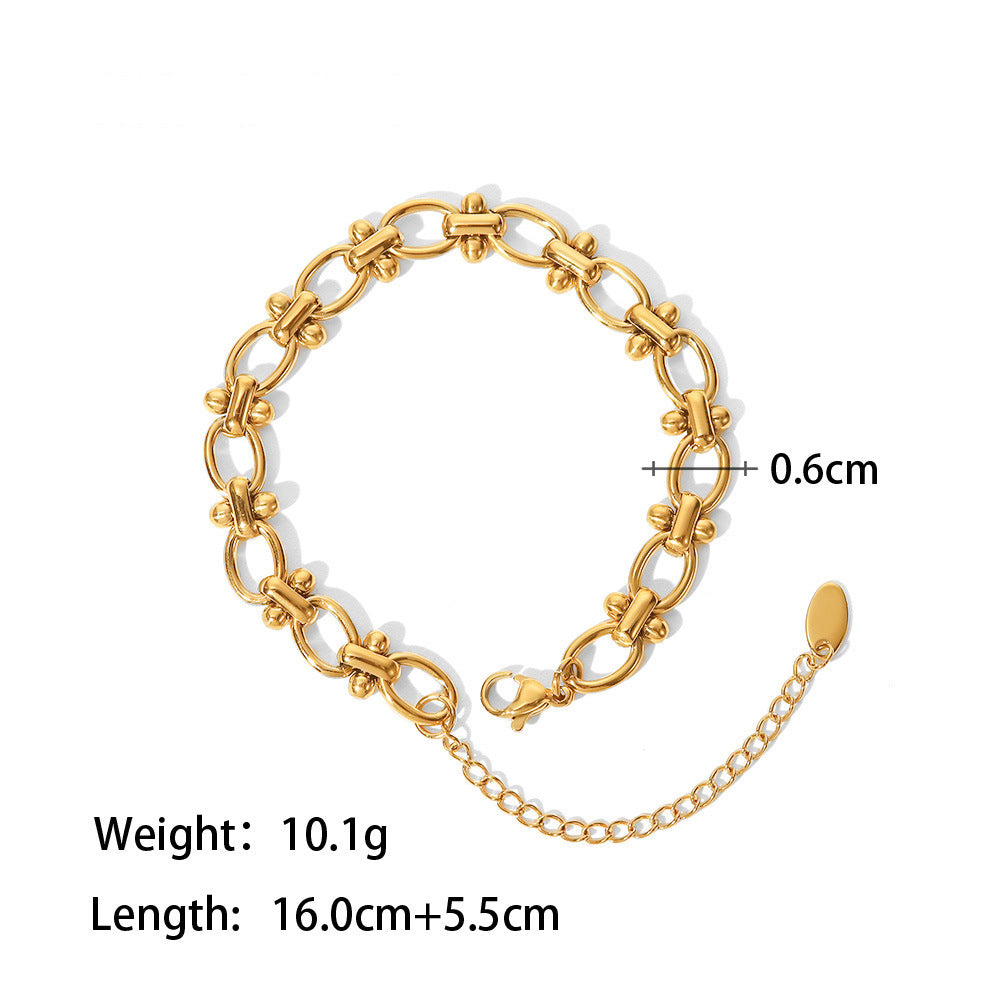 Pearl Chain Bracelet — dimensions and size reference 09