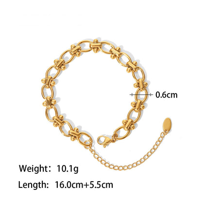 Pearl Chain Bracelet — dimensions and size reference 09