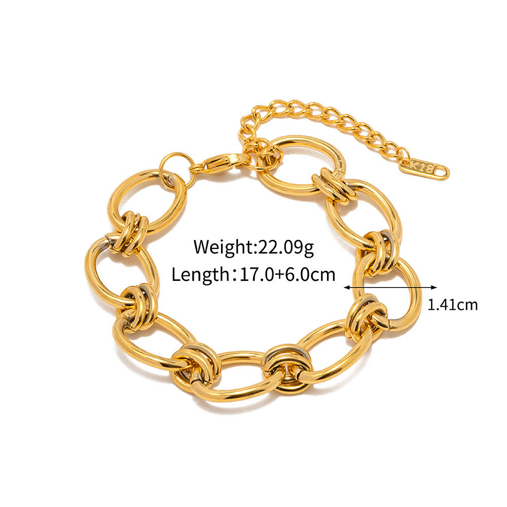 Pearl Chain Bracelet — dimensions and size reference 10