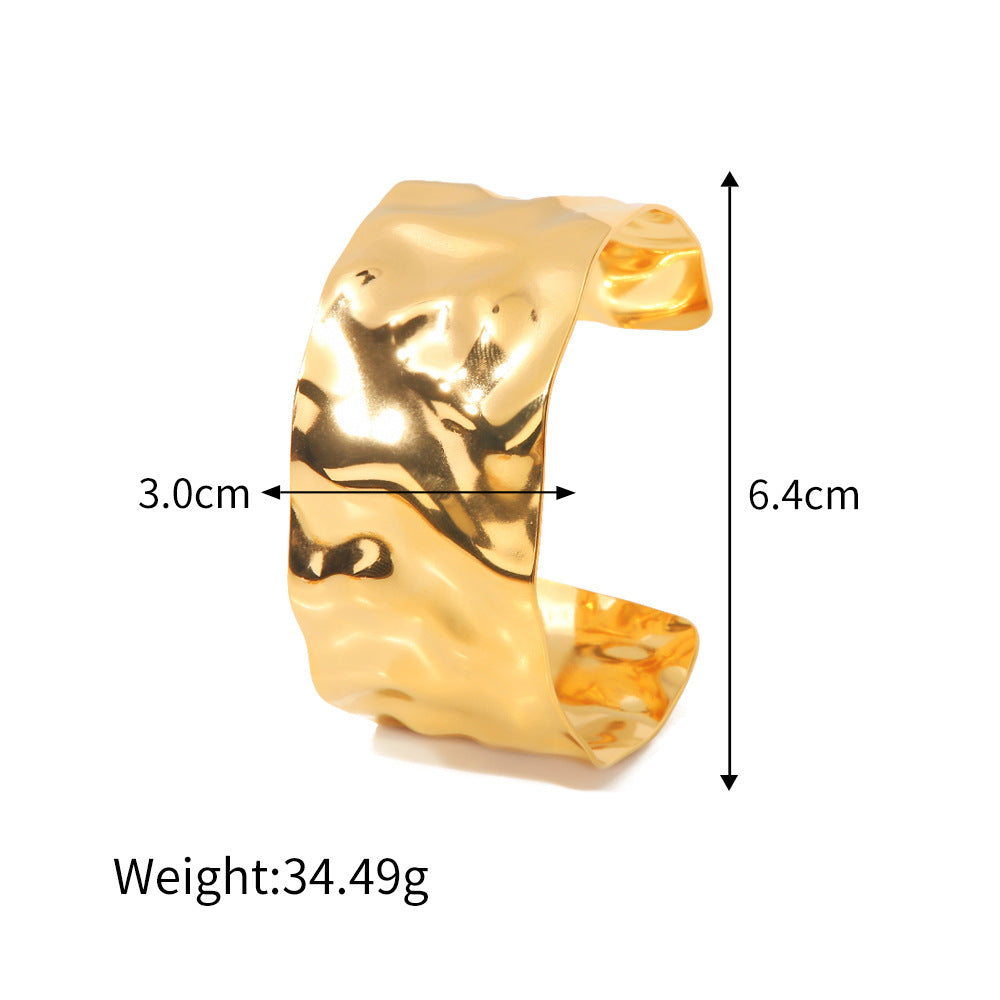 Pearl Open Bangle — dimensions and size reference 07