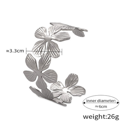 Pearl Textured Bangle — dimensions and size reference 08