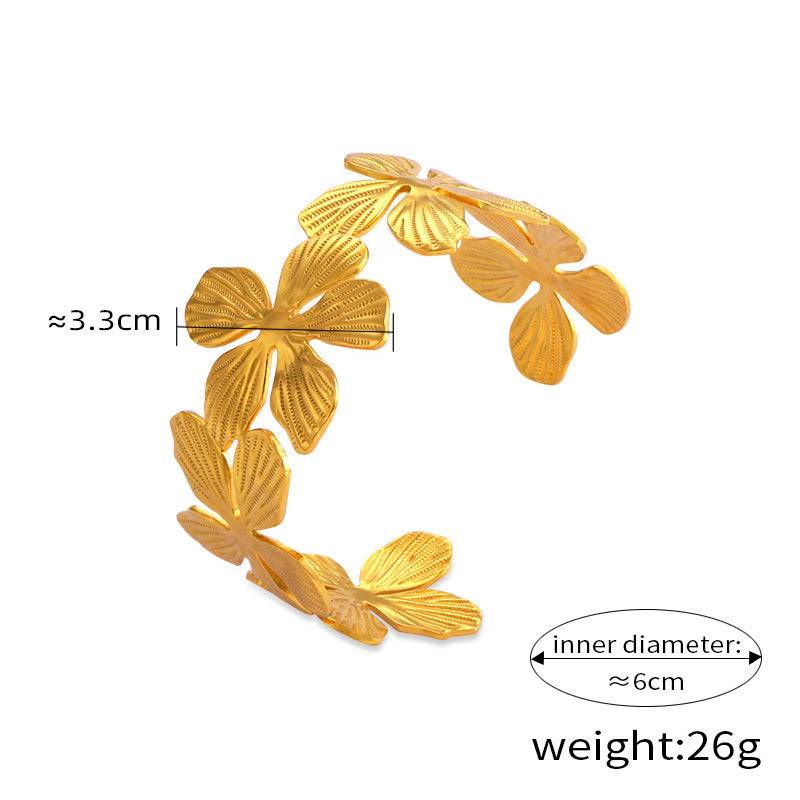 Pearl Textured Bangle — dimensions and size reference 09