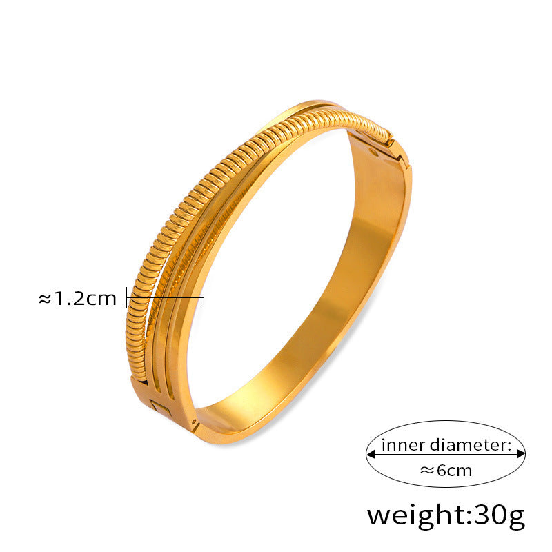 Pearl Textured Bangle — dimensions and size reference 11