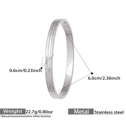 Zircon Heart Hinged Bangles — dimensions and size reference 13