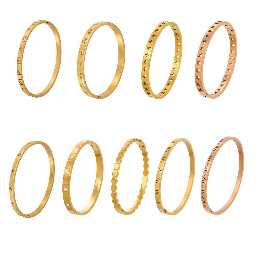 Geometric Zircon Bangle — design overview 05