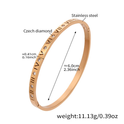 Geometric Zircon Bangle — dimensions and size reference 07