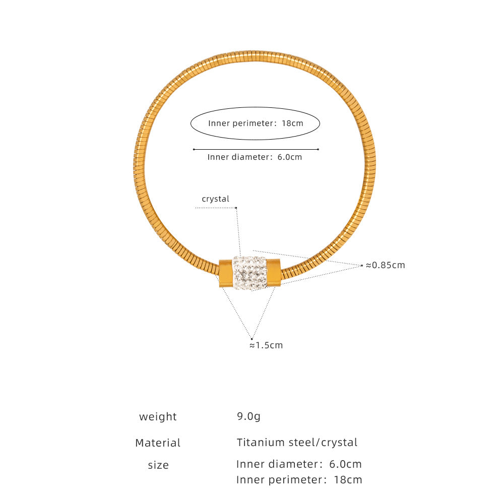 Round Heart Charm Chain Bracelets — dimensions and size reference 16