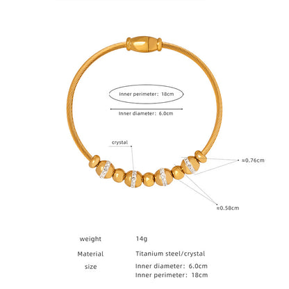 Round Heart Charm Chain Bracelets — dimensions and size reference 20