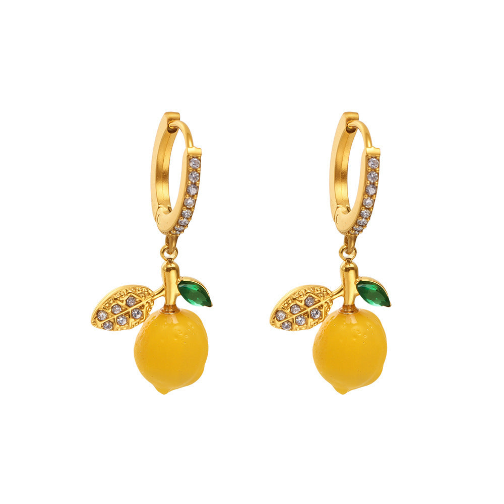 Lemon Charm Earrings — design overview 05