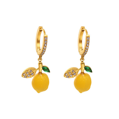 Lemon Charm Earrings — design overview 05