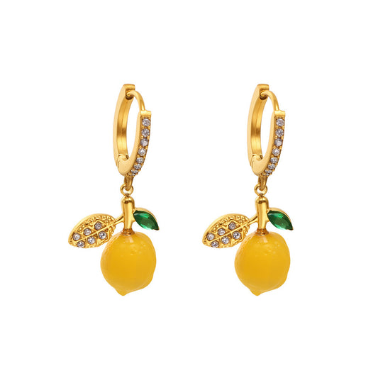 Lemon Charm Earrings — design overview 05