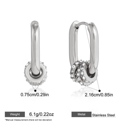 Geometric Hoop Earrings — dimensions and size reference 08