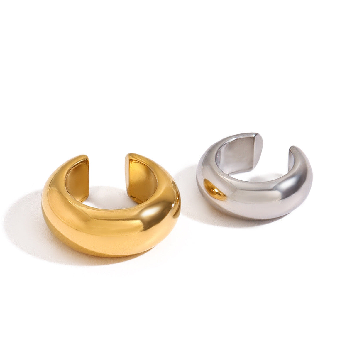 Smooth Open Ear Cuffs — styled view 01