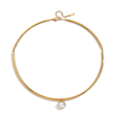 Zircon Choker Necklaces — design overview 05