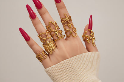 Openwork Geometric Rings — design overview 01
