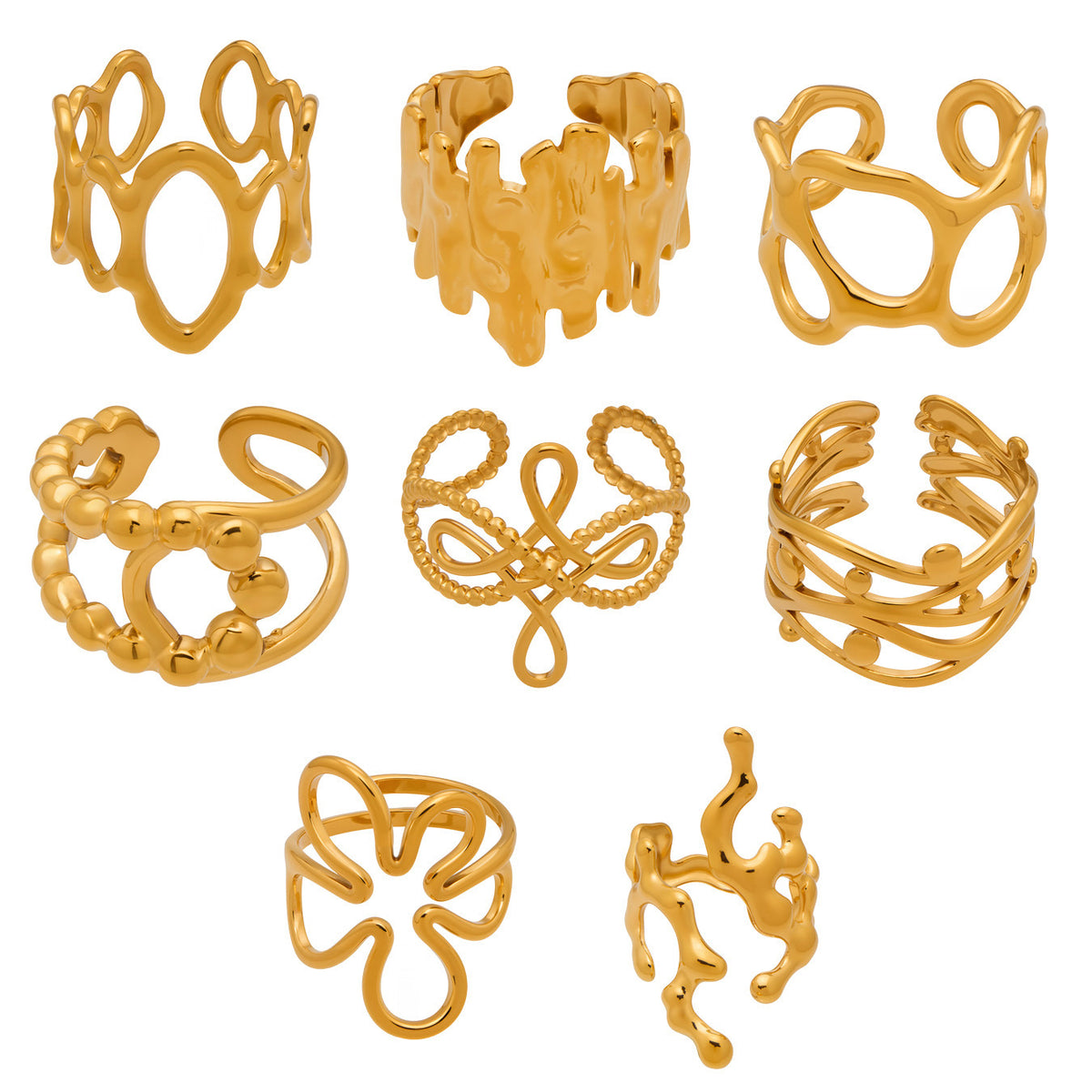 Openwork Geometric Rings — design overview 05