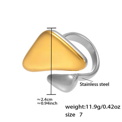 Assorted Sculptural Open Rings — dimensions and size reference 08