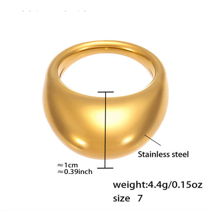 Assorted Sculptural Open Rings — dimensions and size reference 09