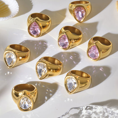 Faceted Stone Statement Rings — styled view 02
