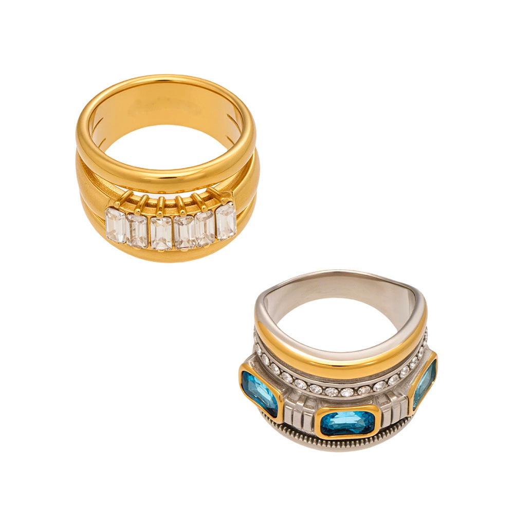 Rectangular Stone Statement Rings — design overview 05