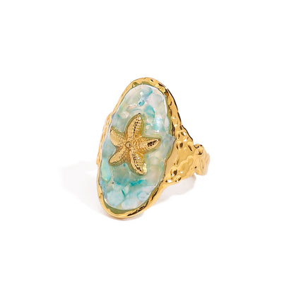 Starfish Stone Statement Ring — design overview 05