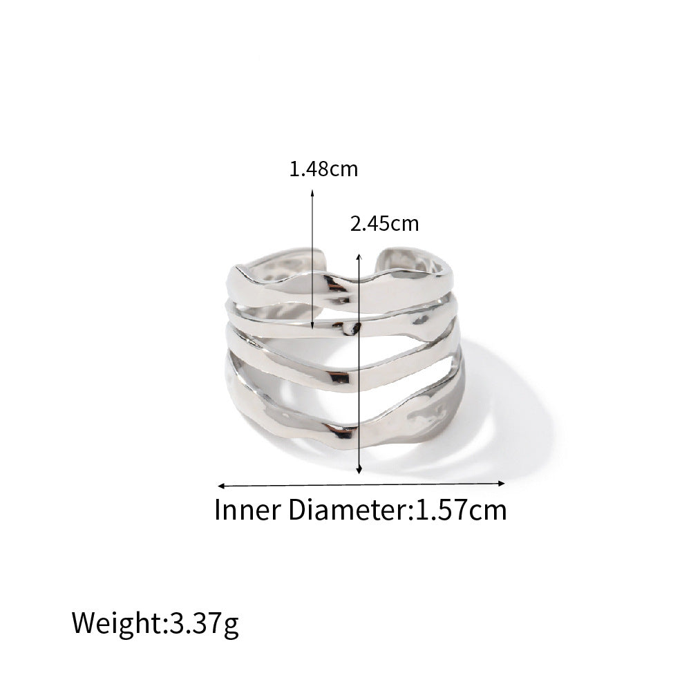 Silver-Tone Sculptural Open Rings — dimensions and size reference 08
