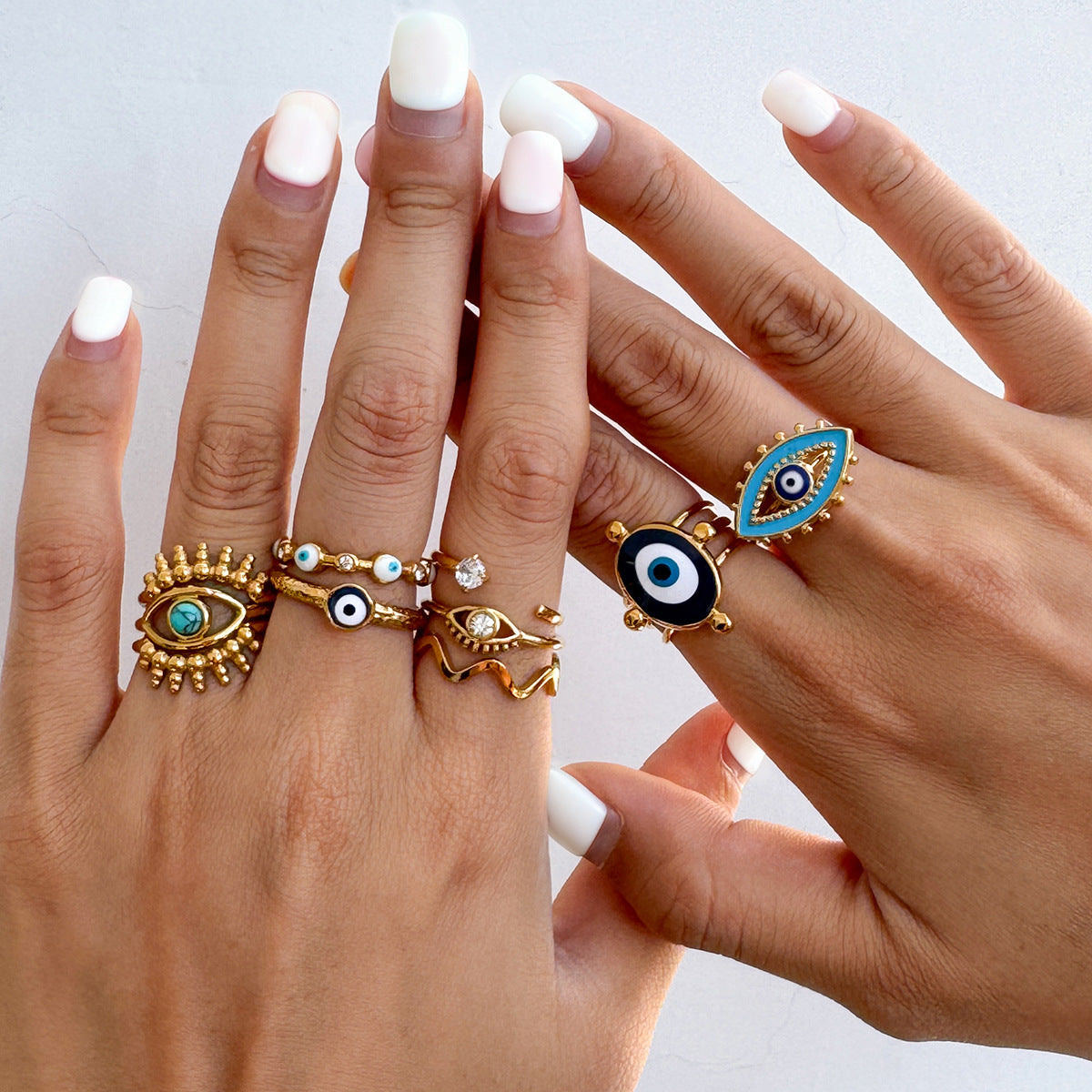 Evil Eye Ring — flat lay 04