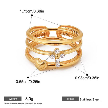 Assorted Stacking Rings — dimensions and size reference 11