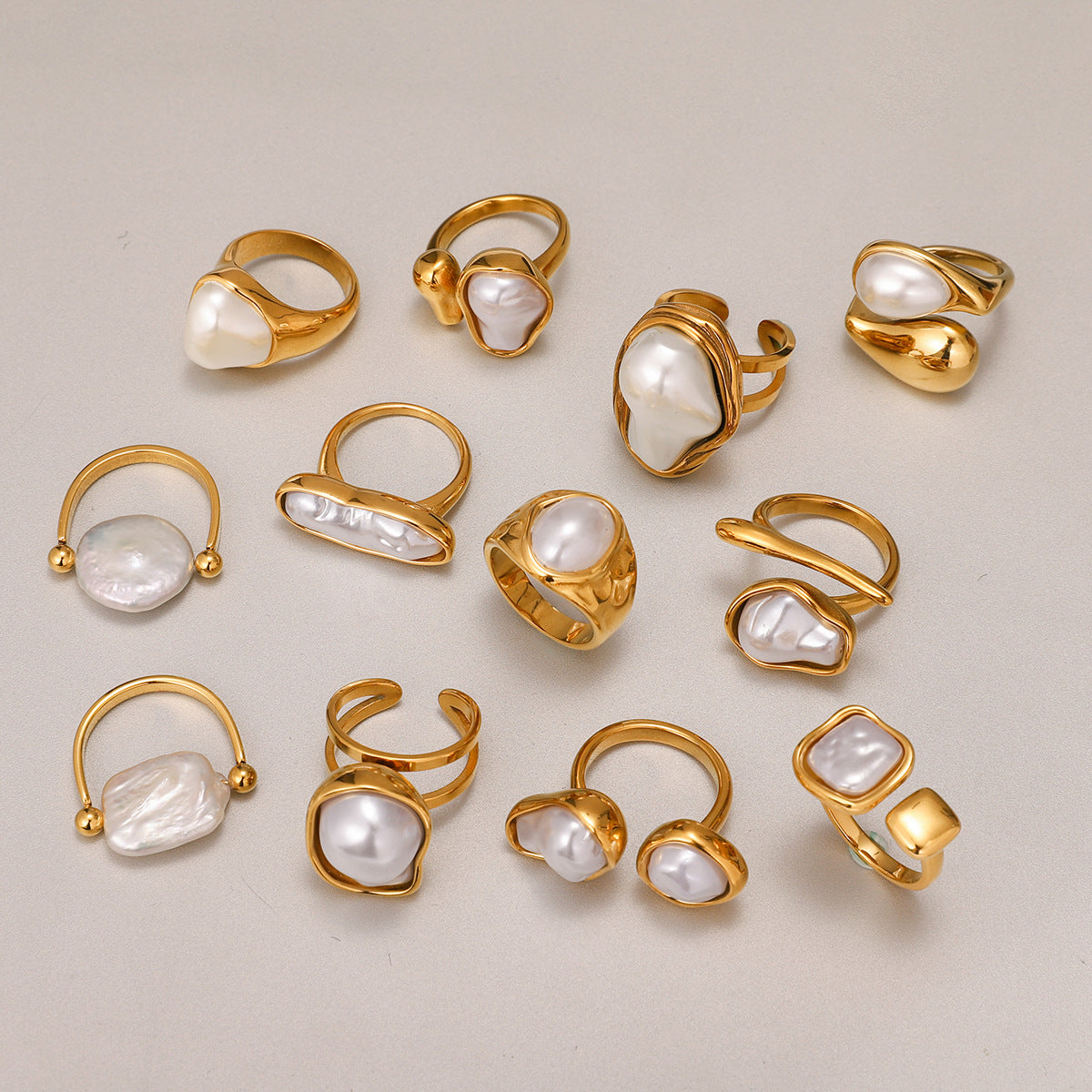 Pearl Statement Rings — styled view 03