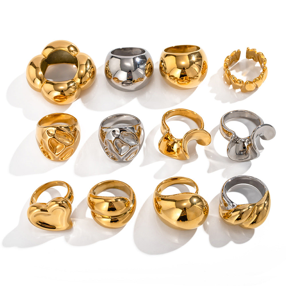 Two-Tone Sculptural Statement Rings — design overview 05