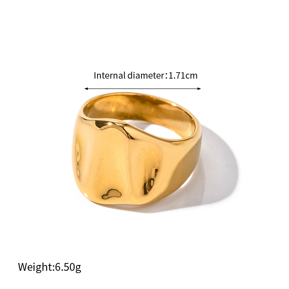 Two-Tone Sculptural Statement Rings — dimensions and size reference 06